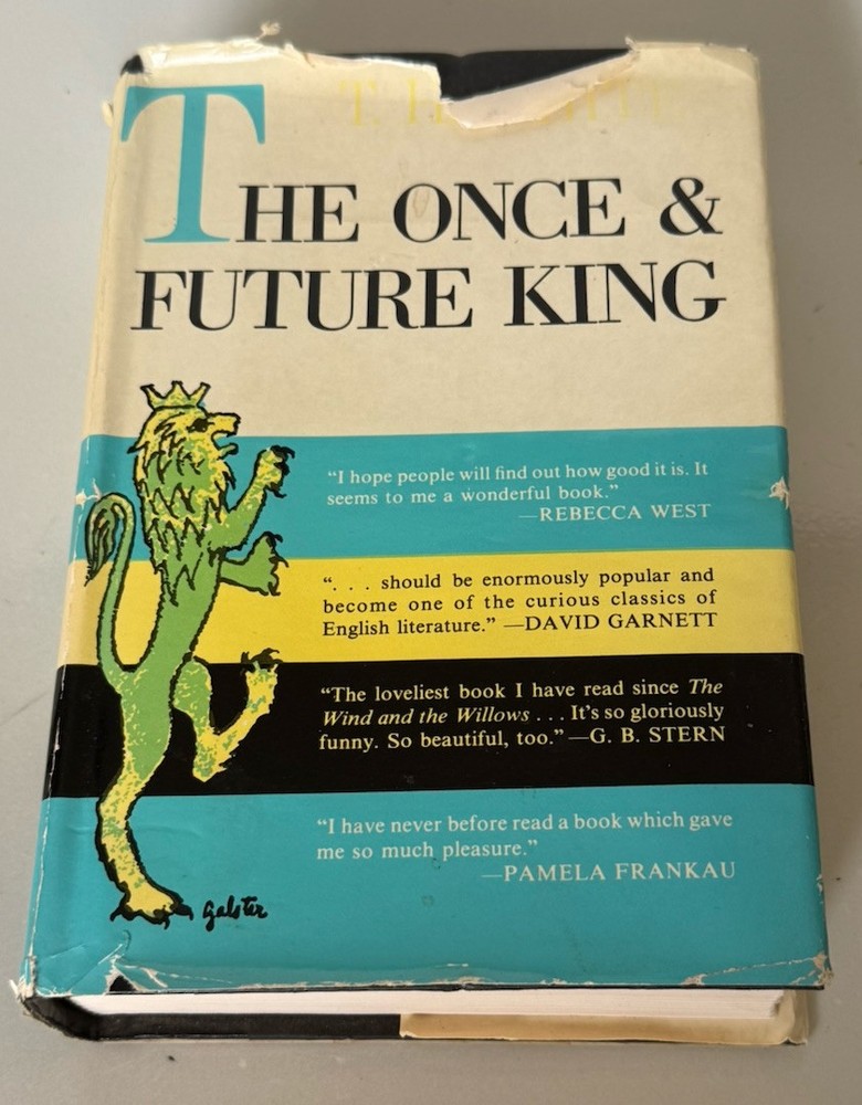 The Once and Future King by T.H. White Hardcover with Dust Jacket 1958