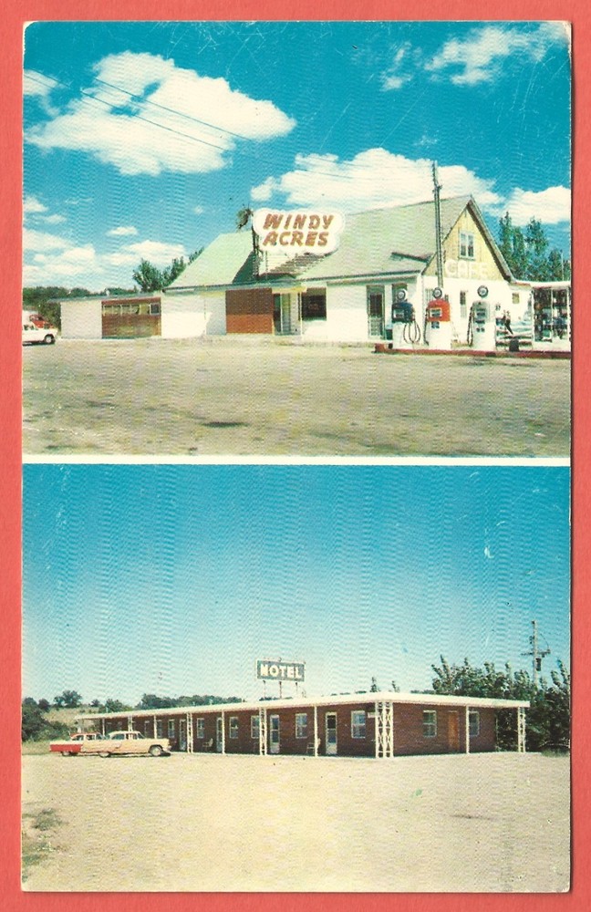PENFIELD’S WINDY ACRES, CANNON FALLS, MINN. – PURE Service Station - 1958 PC