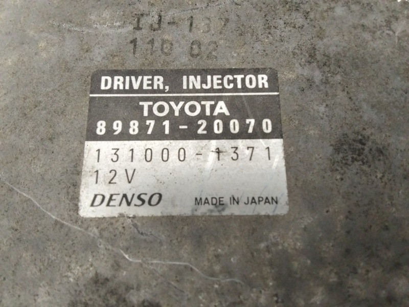 8987120070 control unit engine uce Toyota Corolla Verso R1 2.2 D-4D Luna 1731850