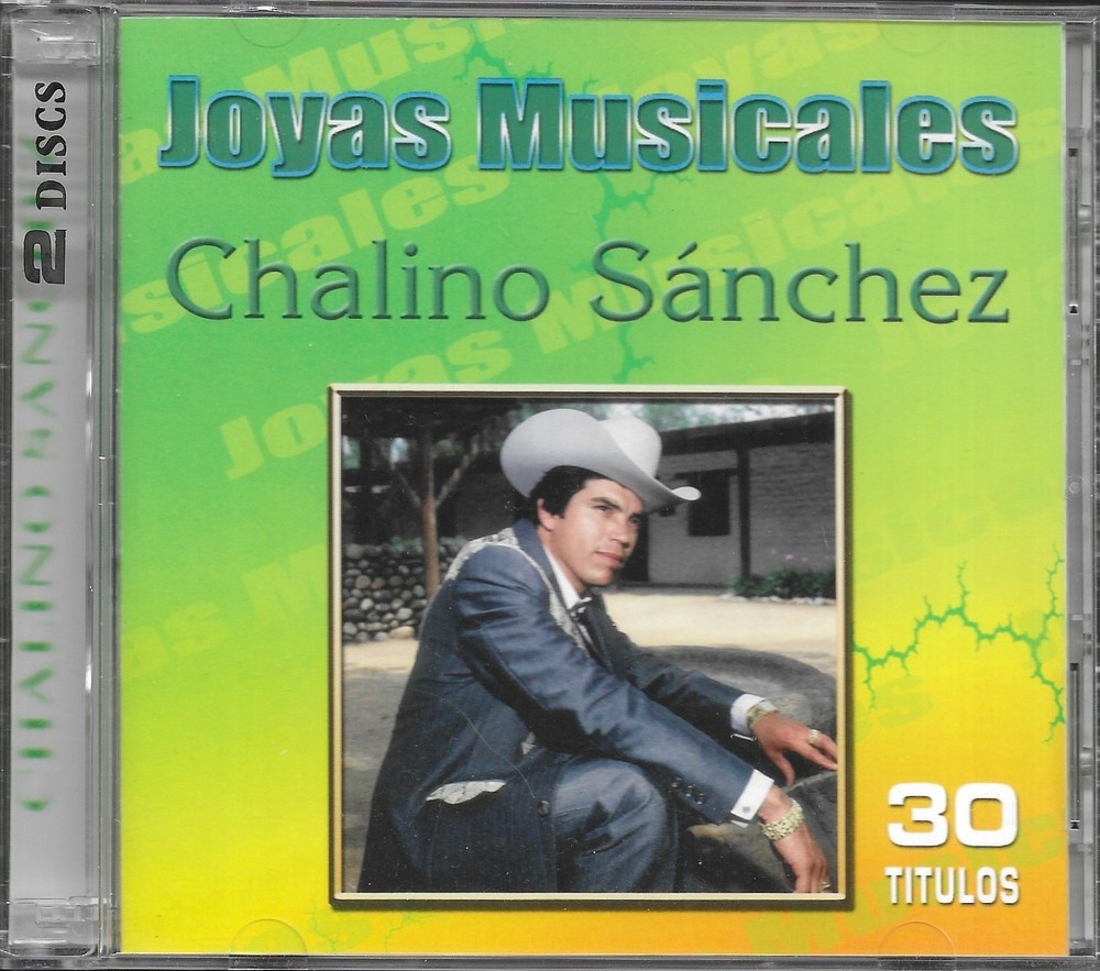 Joyas Musicales -  Chalino Sánchez 30 Titulos 2 CD COMO NUEVO