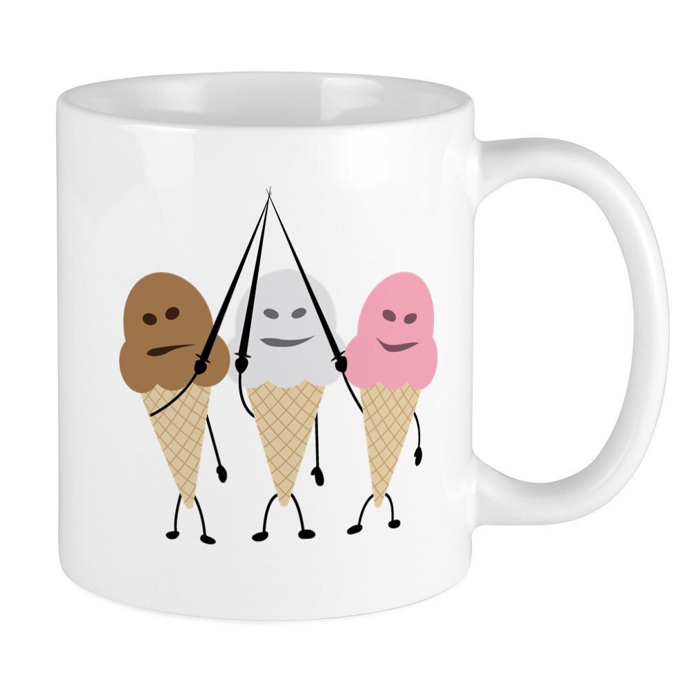 CafePress Neapolitan Musketeers Mug 11 oz Ceramic Mug (459823184)
