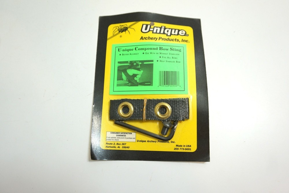 U-NIQUE COMPOUND BOW SLING ARCHERY PRODUCTS MADE IN USA