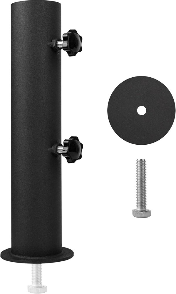 Universal Granite Umbrella Stand Tube Outdoor Stone Umbrella Tube Base New