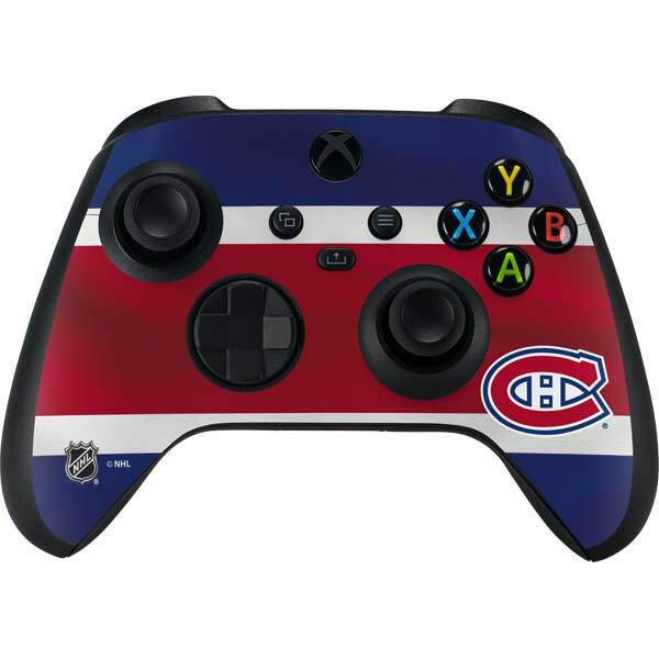 NHL Montreal Canadiens Xbox Series X Controller Skin - Montreal Canadiens Jersey