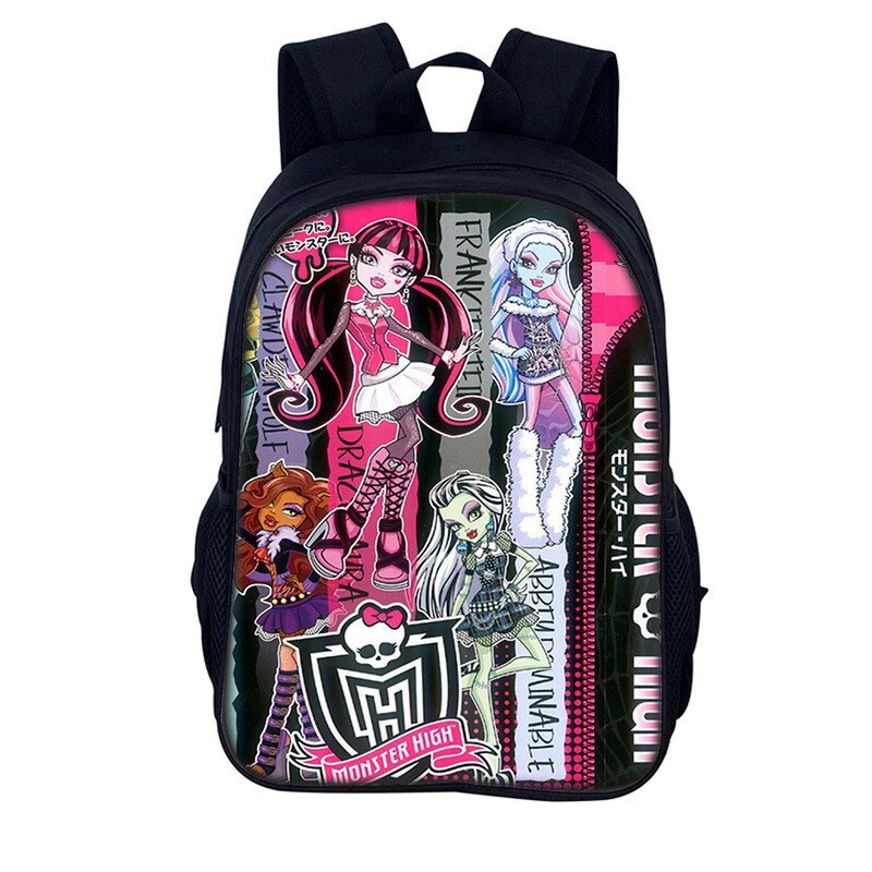 Kids Girls Cartoon Backpack Kindergarten Elementary Students School Bags