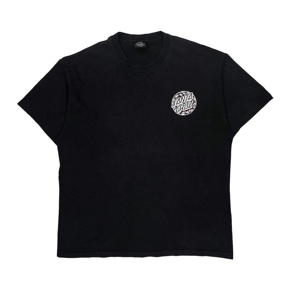 Santa Cruz T-Shirt - Large Black Cotton