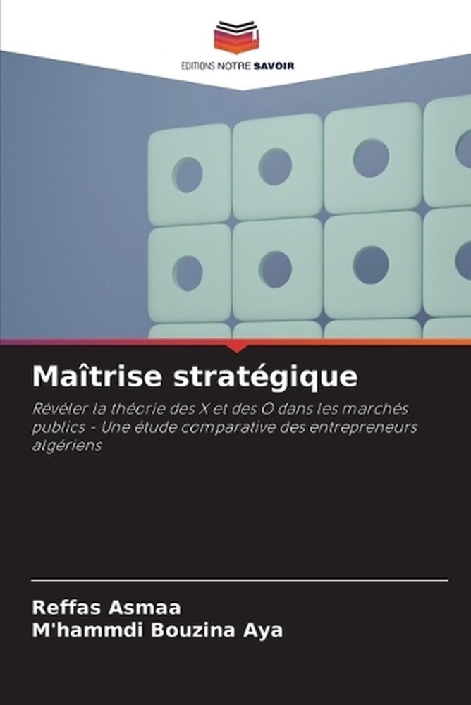 Matrise stratgique by Reffas Asmaa (French) Paperback Book