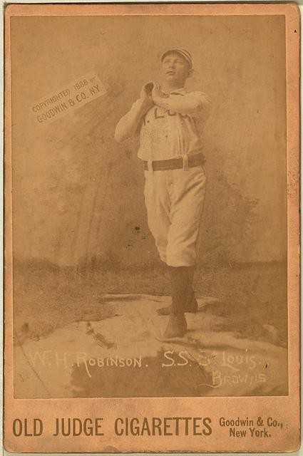 Photo:Yank Robinson, St. Louis Browns, baseball photo,1888