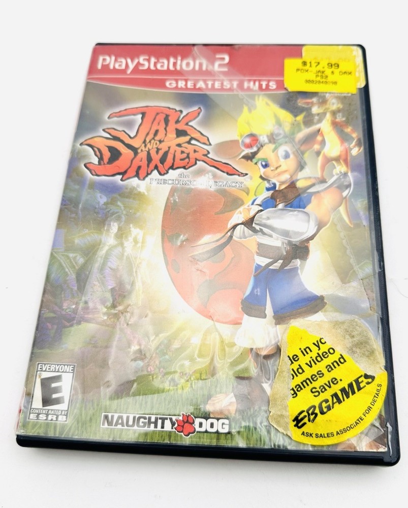 Jak and Daxter The Precursor Legacy PS 2 UnTested Game No Manuel