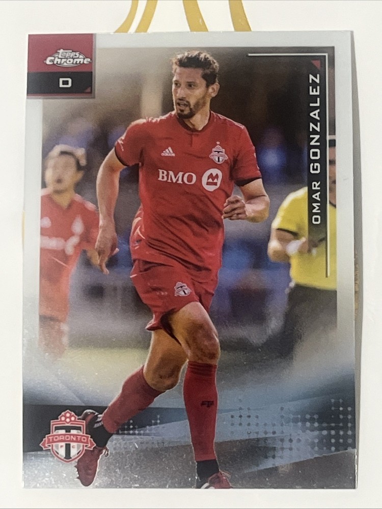 2021 Topps Chrome MLS - Omar Gonzalez #36 Refractor