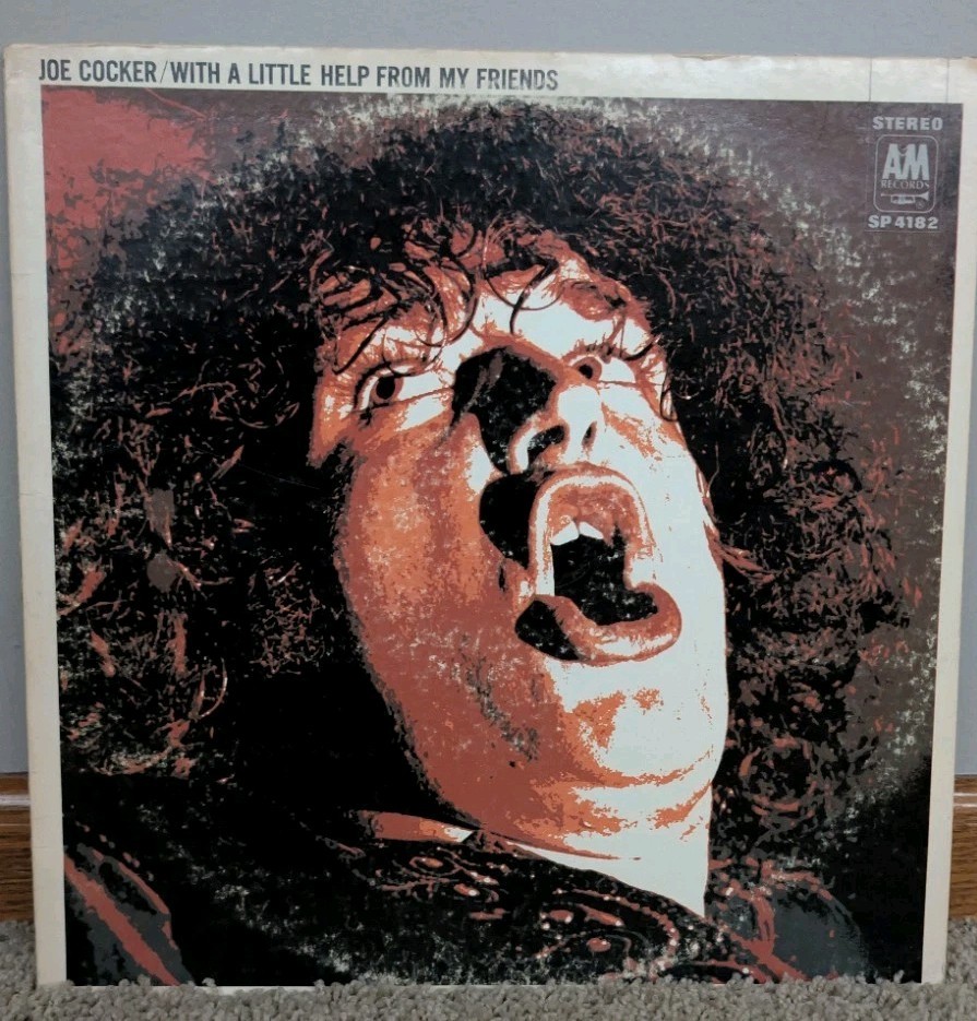 Joe Cocker - With a Little Help From My Friends Vinyl LP - A&M SP-4182 1969