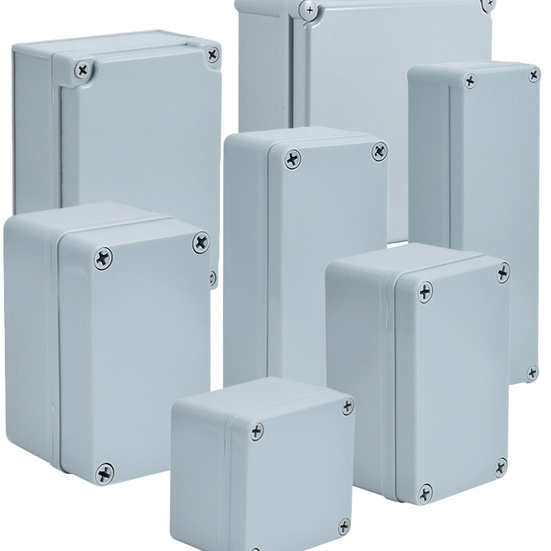 Waterproof Electrical Enclosure Box ABS Plastic Project Case DIY Nylon Screws US-image