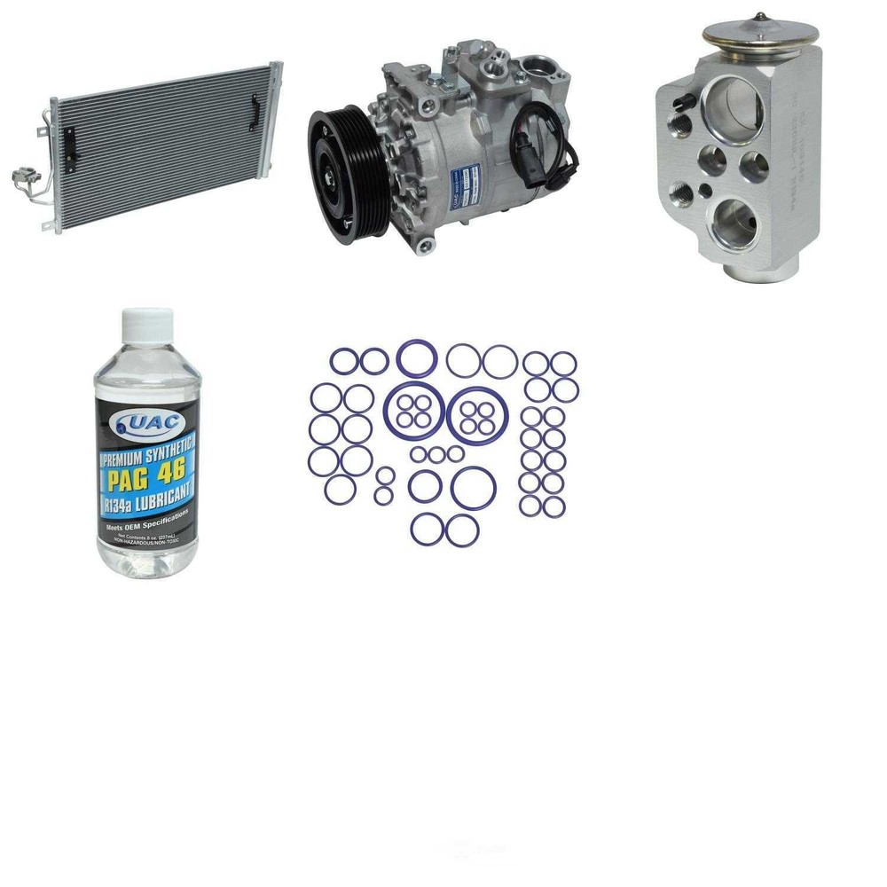 A/C Compressor & Condenser Replacement Kit for 2007-2010 Audi Q7 3.6L V6