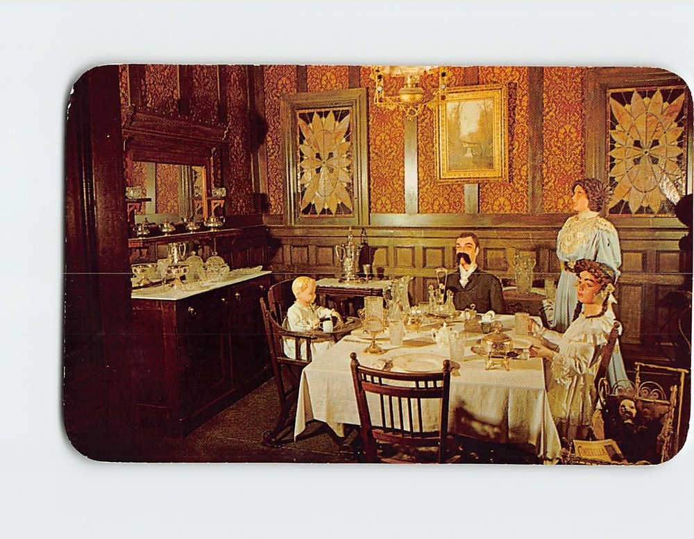 Postcard Dining Room Pikes Peak Ghost Town Colorado Springs Colorado USA