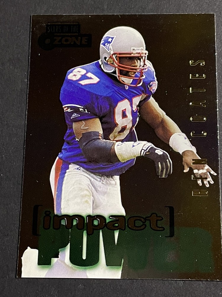 1995 Skybox Ben Coates Impact Power Insert Card - New England Patriots