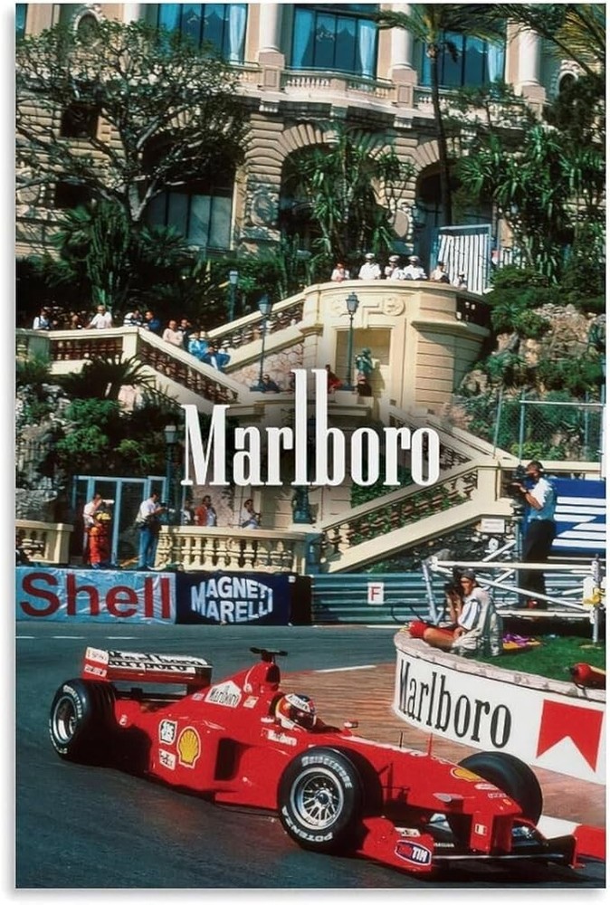 Marlboro F1 Posters Formula 1 Poster For Walls Racing Car Wall Art - NEW POSTER
