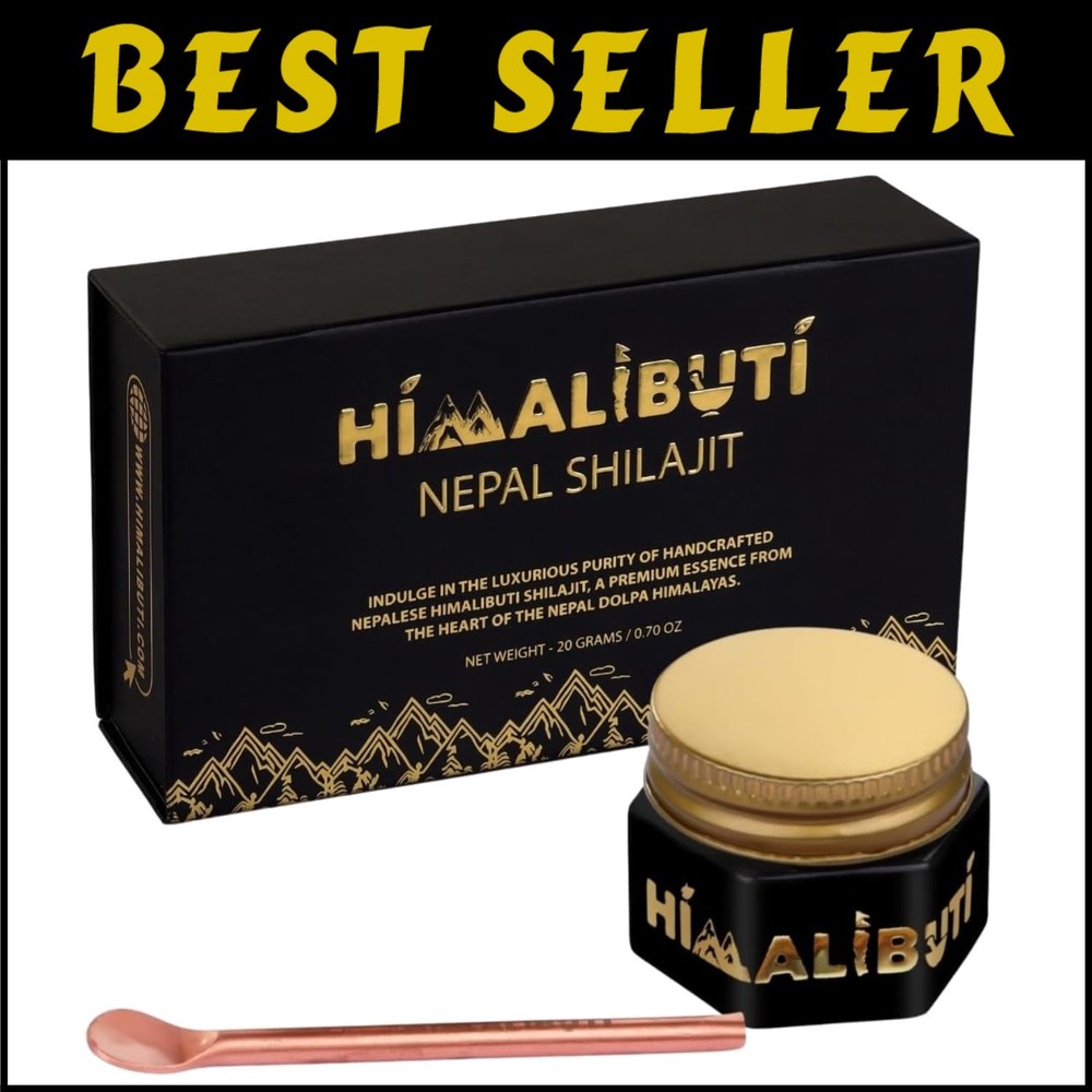 Pure Shilajit Resin 0.70oz Natural Testosterone Booster & Energy Enhancer