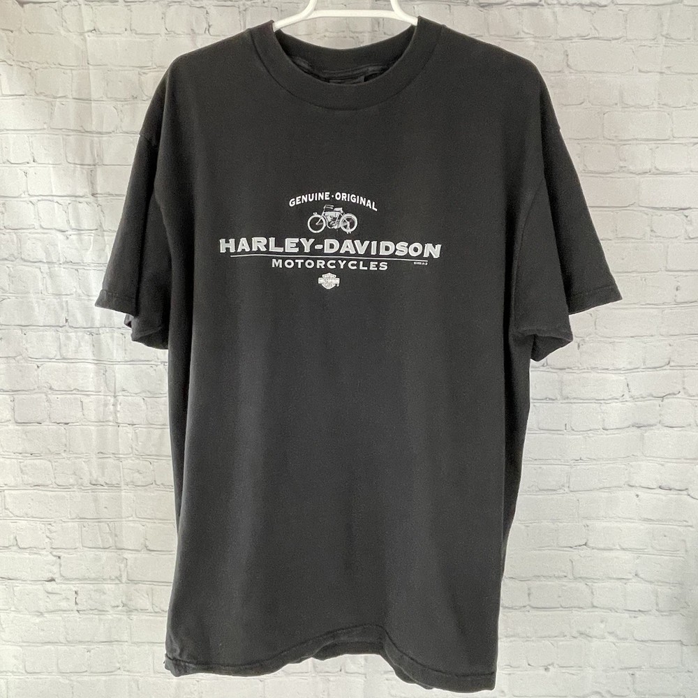 Vtg Harley Davidson T Shirt 1998 Men's Size XL Made In USA Biker Motorcycle