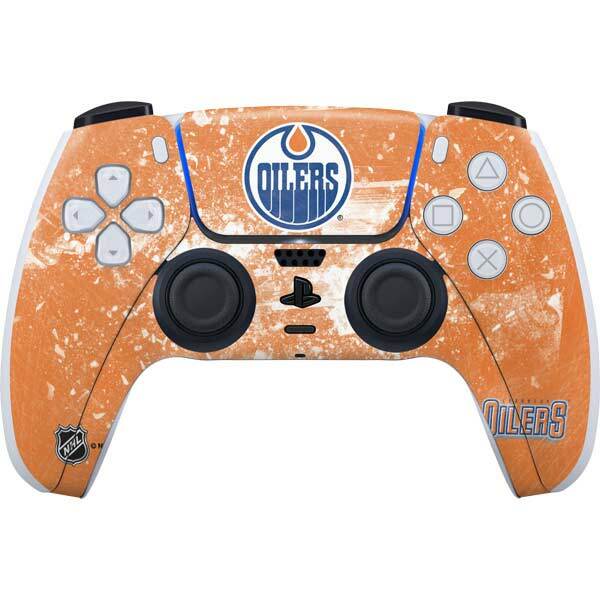 NHL Edmonton Oilers PS5 Controller Skin - Edmonton Oilers Frozen