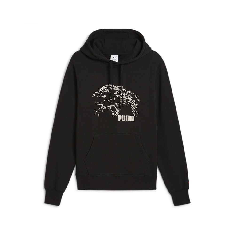 Puma Noah X Graphic Pullover Hoodie for Men in Black - Stylish Casual Outerwear 62387201