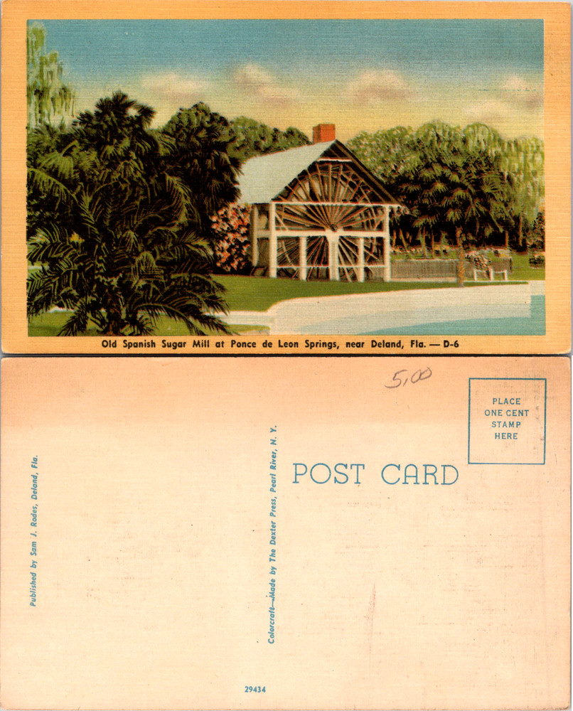 Old Vintage Postcard