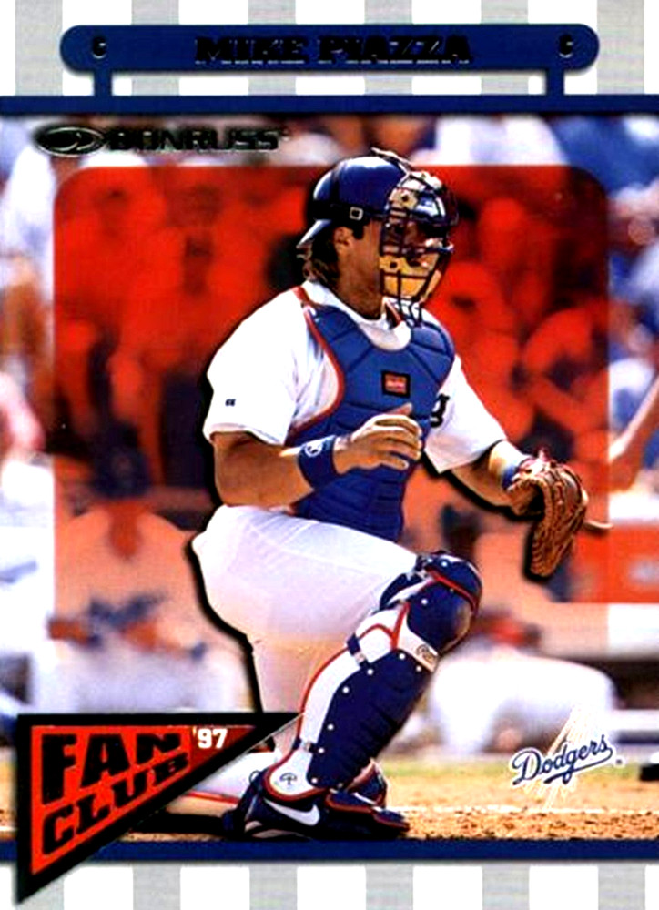 1998 Donruss #159 Mike Piazza Los Angeles Dodgers HOF