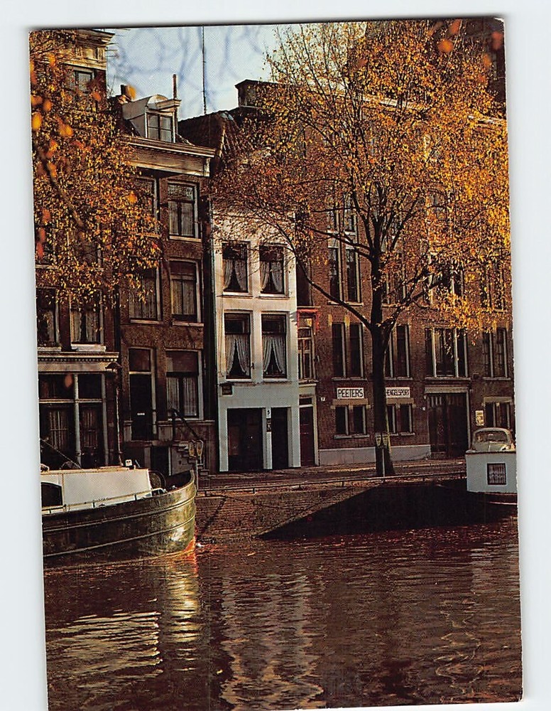 Postcard Singel Amsterdam Netherlands