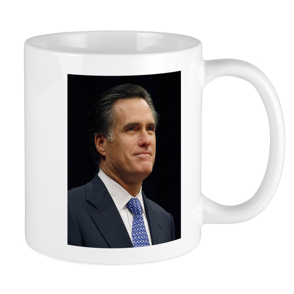 11oz mug - Mitt Romney - Printed Ceramic Coffee Tea Cup Gift 11 Ounces