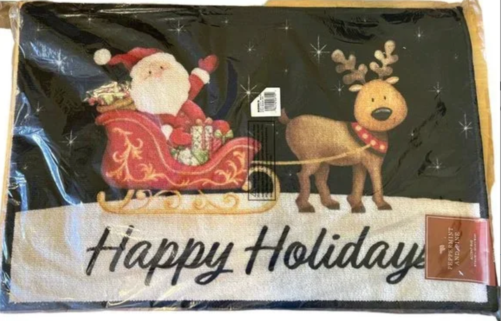 Kohl's Peppermint & Pine Christmas Accent Rug 20