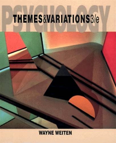Psychology: Themes and Variations