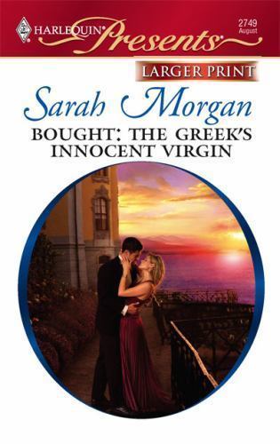 Bought: The Greek's Innocent Virgin by Morgan, Sarah, Acceptable Book