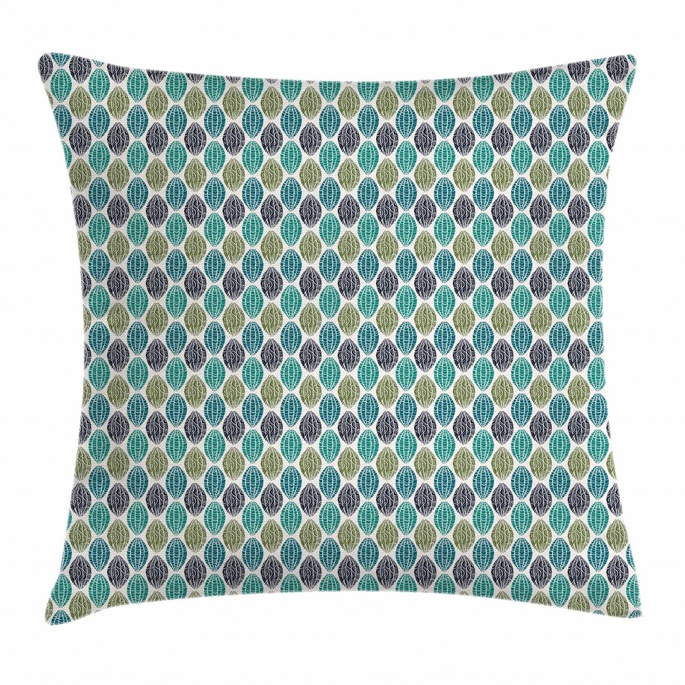 Modern Geometric Throw Pillow Covers for Home Decor by Ambesonne in 8 Sizes