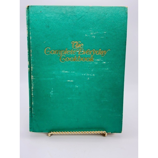 The Complete Everyday Cookbook 1971 Vintage Hardcover Green