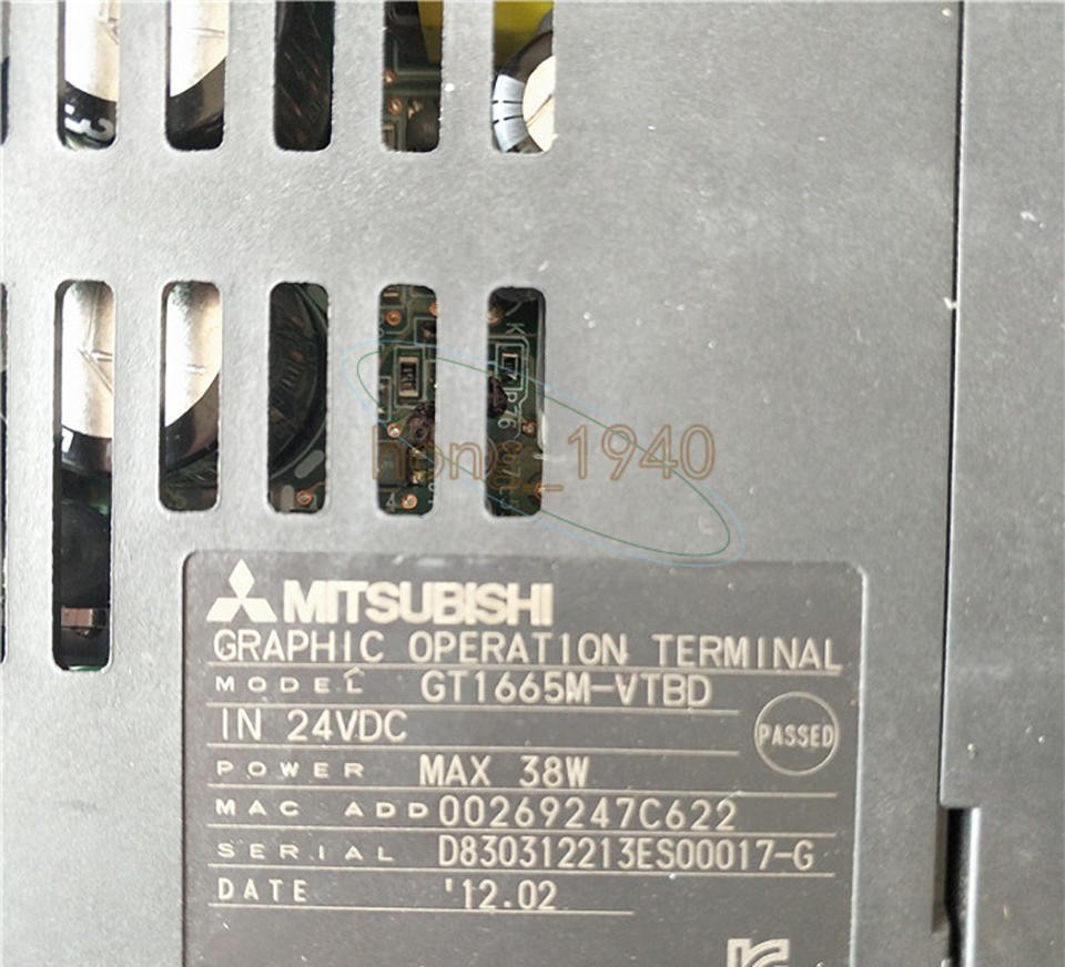 1PCS USED Mitsubishi touch screen GT1665M-VTBD