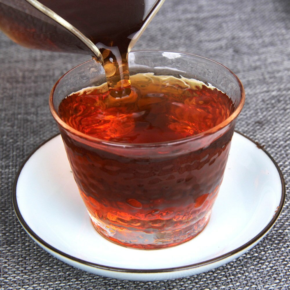 Menghai Taste Shu Puerh Tea 357g Spring Tea Palace Golden Bud Ripe Puer Tea