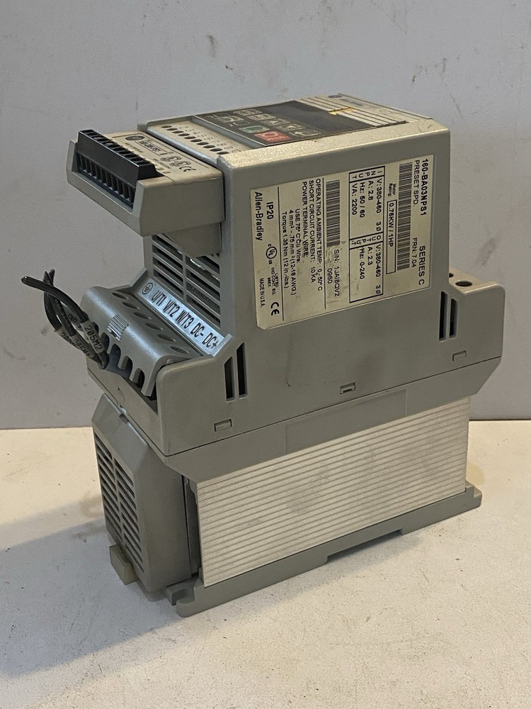Allen-Bradley 160-Ba03Nps1 Speed Controller Ser. C Frn 7.04