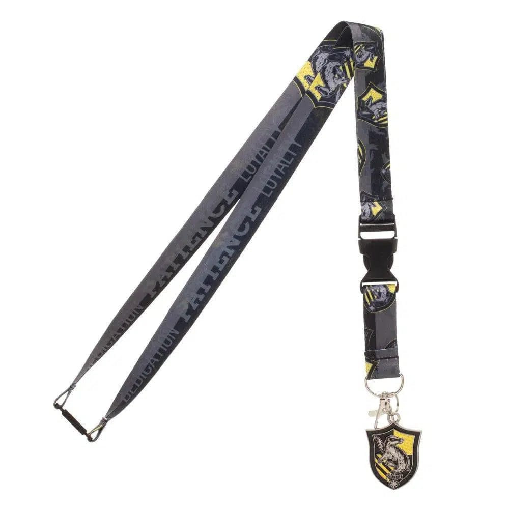 Harry Potter Hufflepuff Crest & House Traits Lanyard by Bioworld