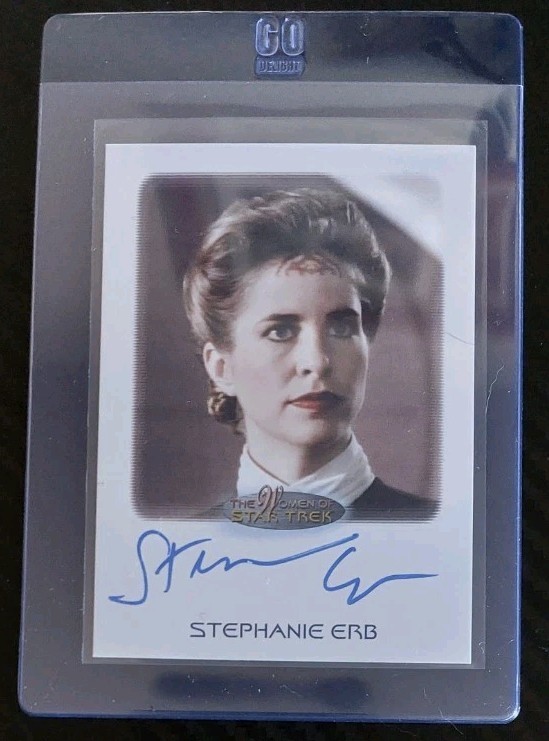 2021 Women of Star Trek Art and Images STEPHANIE ERB  Autograph Card