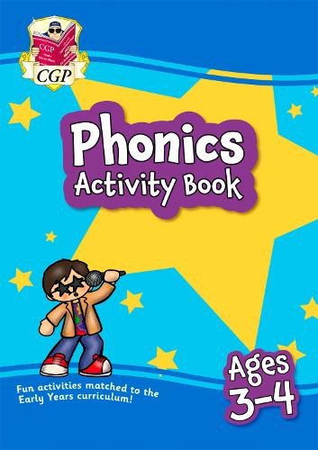 CGP Books Phonics Activity Book for Ages 3-4 (Preschool) (Paperback)Another great item from Rarewaves USA | Free delivery!