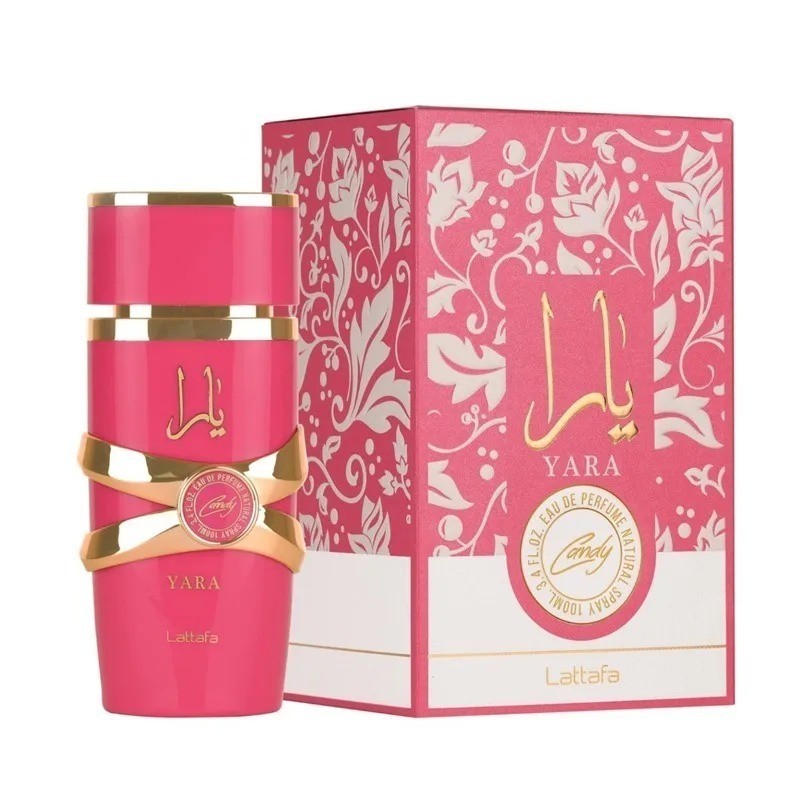 Lattafa Yara Candy Perfume for Ladies 100ml EDP Sweet Vanilla Fruity Long-Lastin