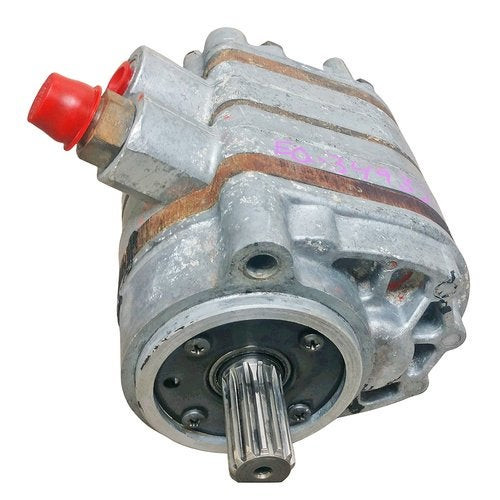 Rebuilt Dual Hydraulic Pump for Allis Chalmers 190 & 190XT Tractors