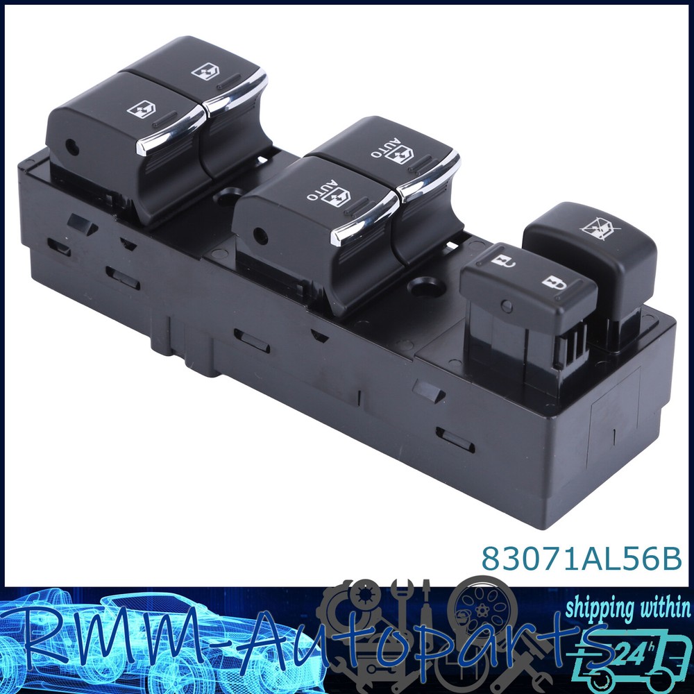 Front Left Power Window Control Switch 83071AL56C Fits 2018-2019 Legacy Outback