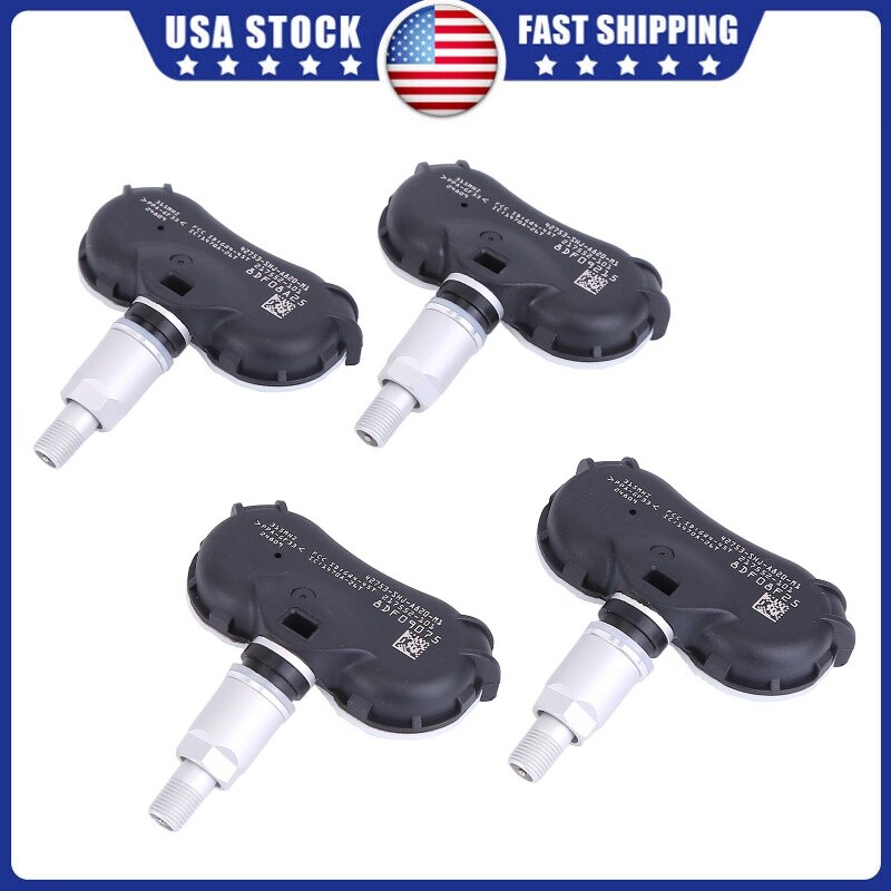 4PCS New Honda Acura TPMS Tire Pressure Sensor Kit OPA-JA82 42753-SHJ-A820