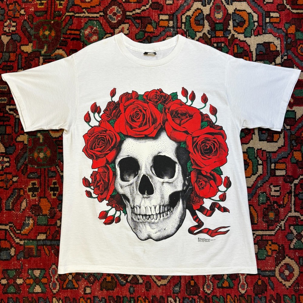 1990s Vintage Grateful Dead Skull Tour T-Shirt XL