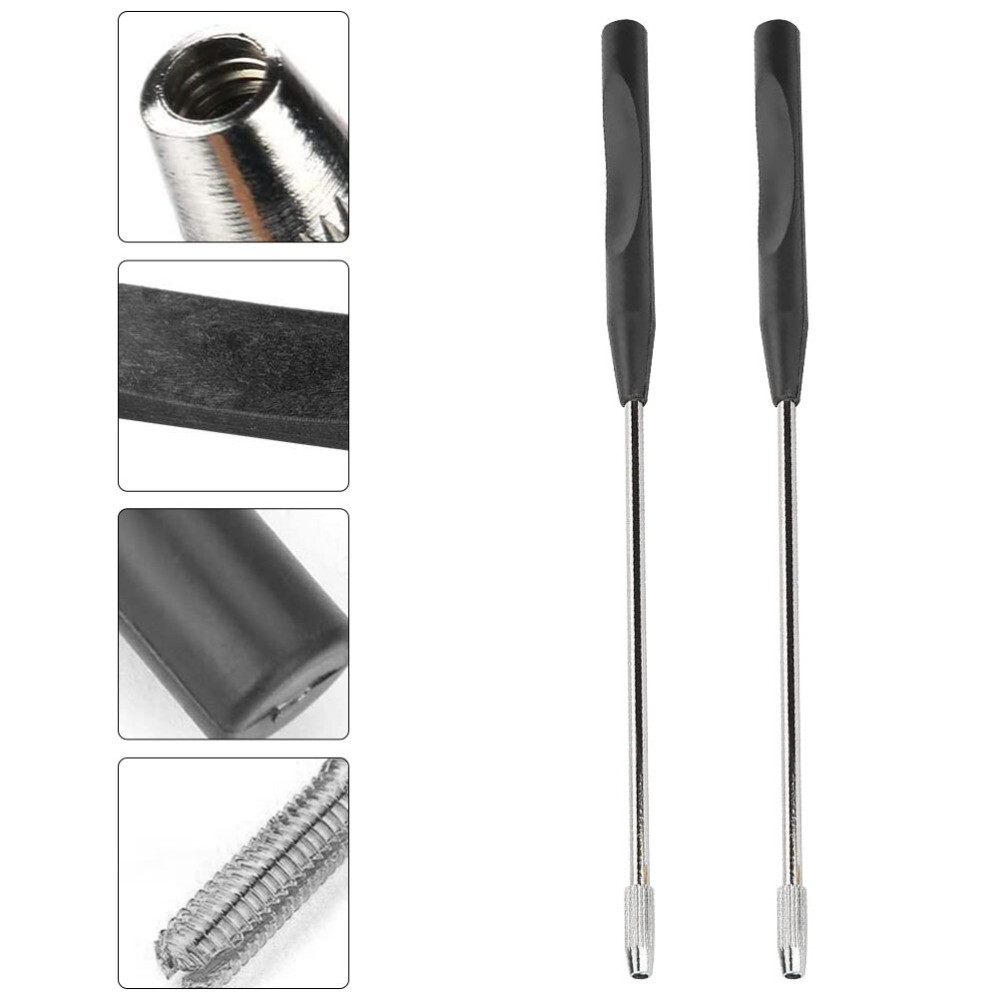 2 Pcs Microbiology Inoculation Accessory All Copper Rod Sturdy Tool