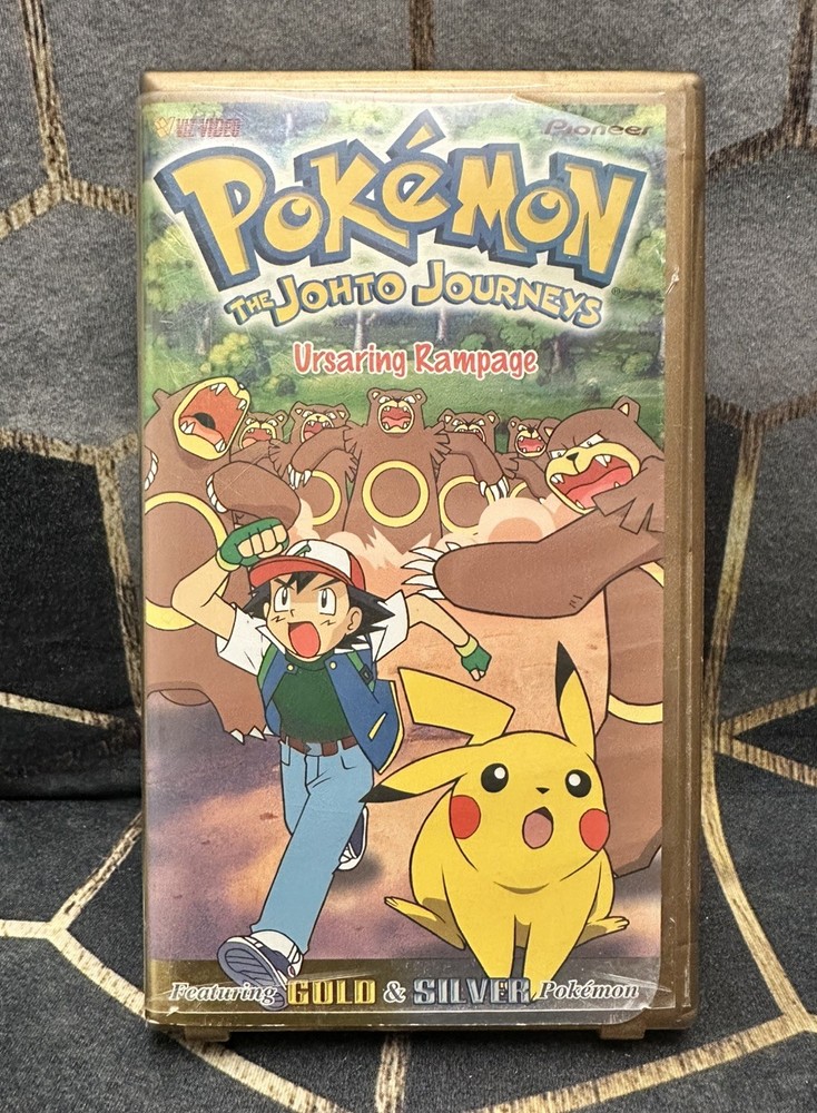 Pokemon Vol. 51: The Johto Journeys - Ursaring Rampage (VHS, 2002)