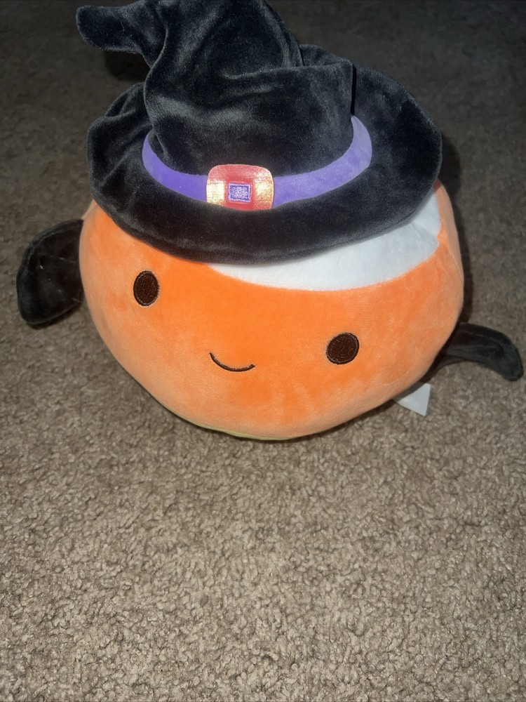 Squishmallow - Flip a Mallow - Casey & Blaze - 8inch - Candy Corn Witch - NWT