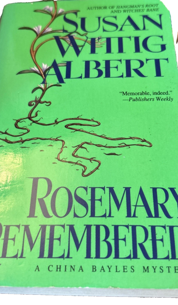 Rosemary Remembered by Susan Wittig Albert (1996, Uk- a Format Paperback)