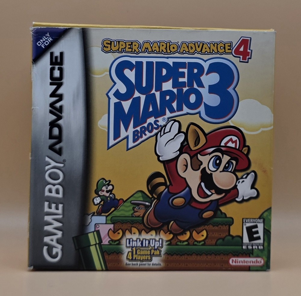 Super Mario Advance 4: Super Mario Bros. 3 (Game Boy Advance) 100% CIB, Tested