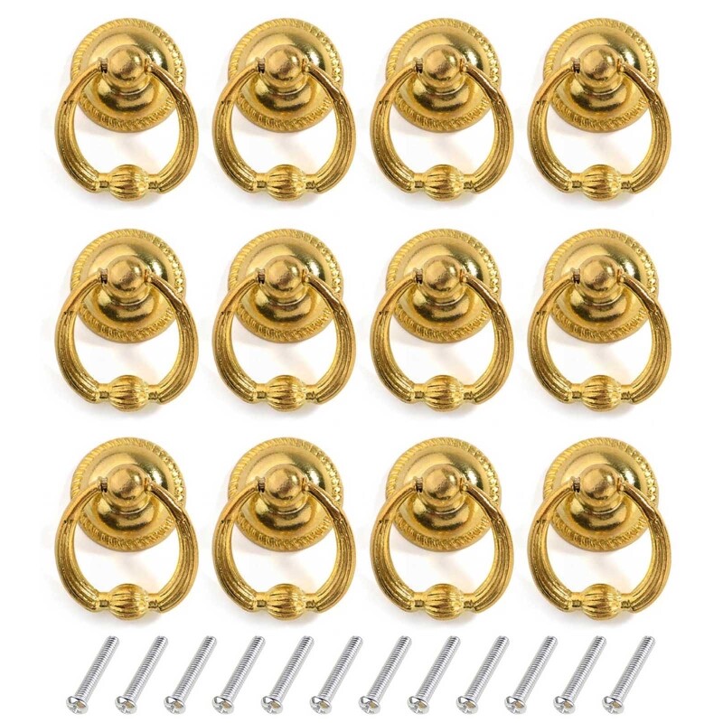 Vintage Retro Cabinet Knobs for Drawers Kitchen Bathroom Office Dresser Pulls  